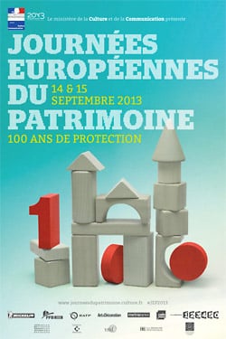Affiche des Journées Européennes du Patrimoine